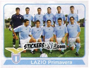 Cromo Squadra Lazio (Primavera) - Calciatori 2003-2004 - Panini