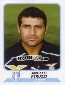 Sticker Angelo Peruzzi - Calciatori 2003-2004 - Panini