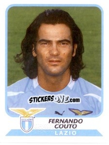 Figurina Fernando Couto - Calciatori 2003-2004 - Panini