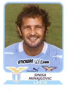 Sticker Sinisa Mihajlovic - Calciatori 2003-2004 - Panini