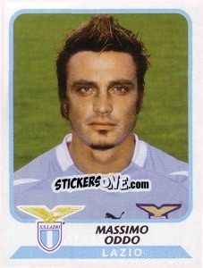 Figurina Massimo Oddo - Calciatori 2003-2004 - Panini