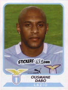 Figurina Ousmane Dabo - Calciatori 2003-2004 - Panini