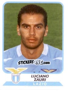 Sticker Luciano Zauri - Calciatori 2003-2004 n. 184 - Panini