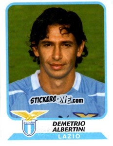Sticker Demetrio Albertini - Calciatori 2003-2004 - Panini