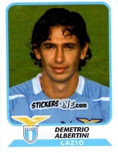 Figurina Demetrio Albertini - Calciatori 2003-2004 - Panini