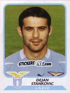 Figurina Dejan Stankovic - Calciatori 2003-2004 - Panini