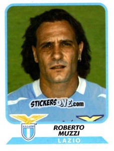 Sticker Roberto Muzzi - Calciatori 2003-2004 - Panini