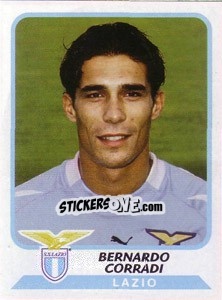 Figurina Bernardo Corradi - Calciatori 2003-2004 - Panini