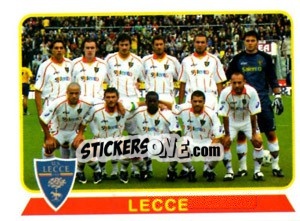 Cromo Squadra Lecce - Calciatori 2003-2004 - Panini