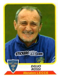 Cromo Delio Rossi (allenatore) - Calciatori 2003-2004 - Panini
