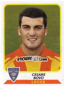 Figurina Cesare Bovo - Calciatori 2003-2004 - Panini