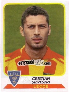 Figurina Cristian Silvestri - Calciatori 2003-2004 - Panini