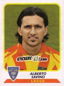 Figurina Alberto Savino - Calciatori 2003-2004 - Panini