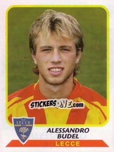 Cromo Alessandro Budel - Calciatori 2003-2004 - Panini