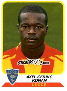 Sticker Axel Cedric Konan - Calciatori 2003-2004 - Panini