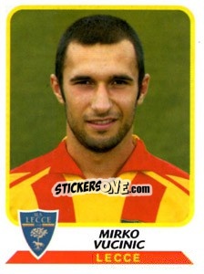 Sticker Mirko Vucinic - Calciatori 2003-2004 - Panini