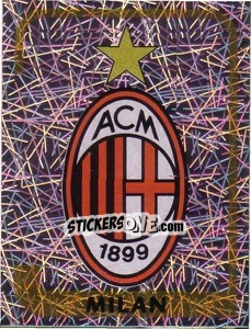 Figurina Scudetto Milan