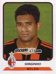 Sticker Serginho - Calciatori 2003-2004 - Panini