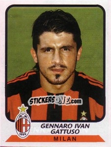 Sticker Gennaro Ivan Gattuso - Calciatori 2003-2004 - Panini