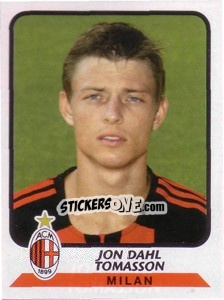 Cromo Jon Dahl Tomasson - Calciatori 2003-2004 - Panini
