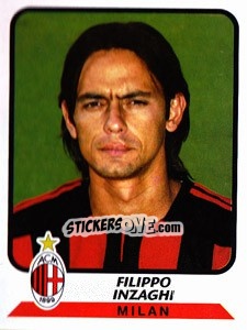 Cromo Filippo Inzaghi - Calciatori 2003-2004 - Panini