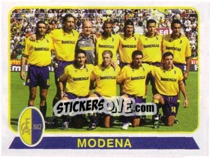 Sticker Squadra Modena