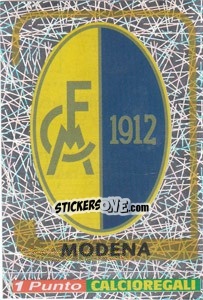 Sticker Scudetto Modena - Calciatori 2003-2004 - Panini