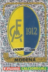 Cromo Scudetto Modena - Calciatori 2003-2004 - Panini