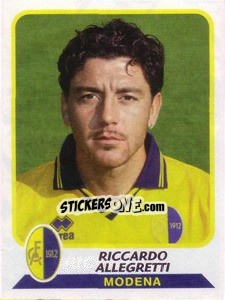 Figurina Riccardo Allegretti - Calciatori 2003-2004 - Panini