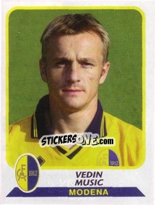 Sticker Vedin Music - Calciatori 2003-2004 - Panini