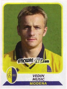 Cromo Vedin Music - Calciatori 2003-2004 - Panini