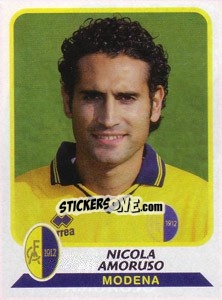 Sticker Nicola Amoruso - Calciatori 2003-2004 - Panini