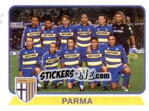 Figurina Squadra Parma