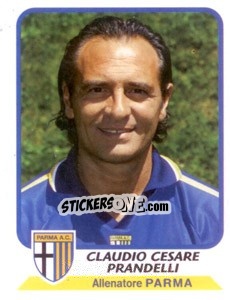 Cromo Claudio Cesare Prandelli (allenatore) - Calciatori 2003-2004 - Panini