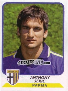 Sticker Anthony Seric - Calciatori 2003-2004 - Panini