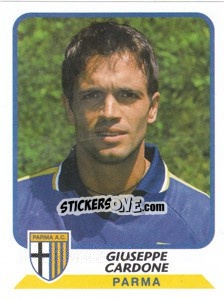 Sticker Giuseppe Cardone - Calciatori 2003-2004 - Panini