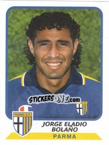 Figurina Jorge Eladio Bolaño - Calciatori 2003-2004 - Panini