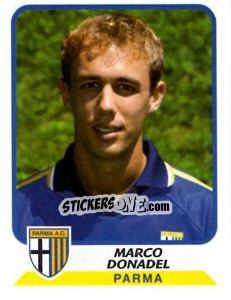 Figurina Marco Donadel - Calciatori 2003-2004 - Panini