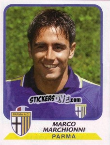 Sticker Marco Marchionni - Calciatori 2003-2004 - Panini