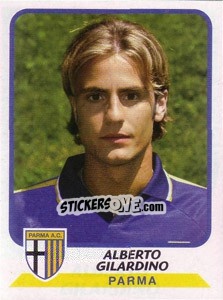 Cromo Alberto Gilardino - Calciatori 2003-2004 - Panini