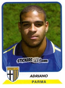 Cromo Adriano - Calciatori 2003-2004 - Panini