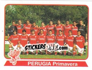 Sticker Squadra Perugia (Primavera) - Calciatori 2003-2004 - Panini
