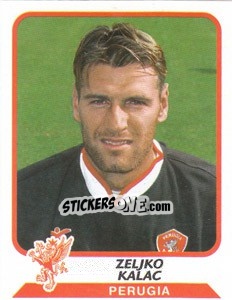 Sticker Zeljko Kalac - Calciatori 2003-2004 - Panini