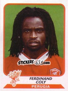 Sticker Ferdinand Coly - Calciatori 2003-2004 - Panini