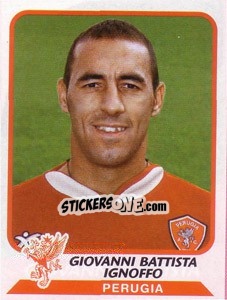 Figurina Giovanni Battista Ignoffo - Calciatori 2003-2004 - Panini