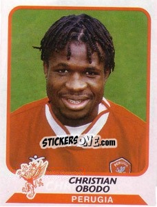 Figurina Christian Obodo - Calciatori 2003-2004 - Panini