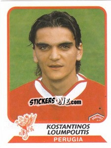 Sticker Kostantinos Loumpoutis - Calciatori 2003-2004 - Panini