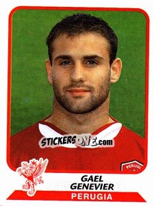 Figurina Gael Genevier - Calciatori 2003-2004 - Panini