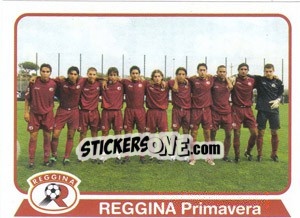 Sticker Squadra Reggina (Primavera) - Calciatori 2003-2004 - Panini