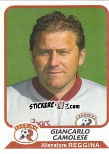 Cromo Giancarlo Camolese - Calciatori 2003-2004 - Panini